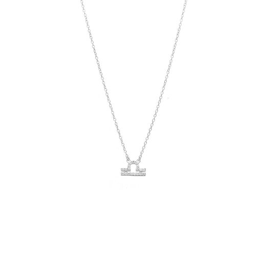 Silk & Steel Libra Necklace